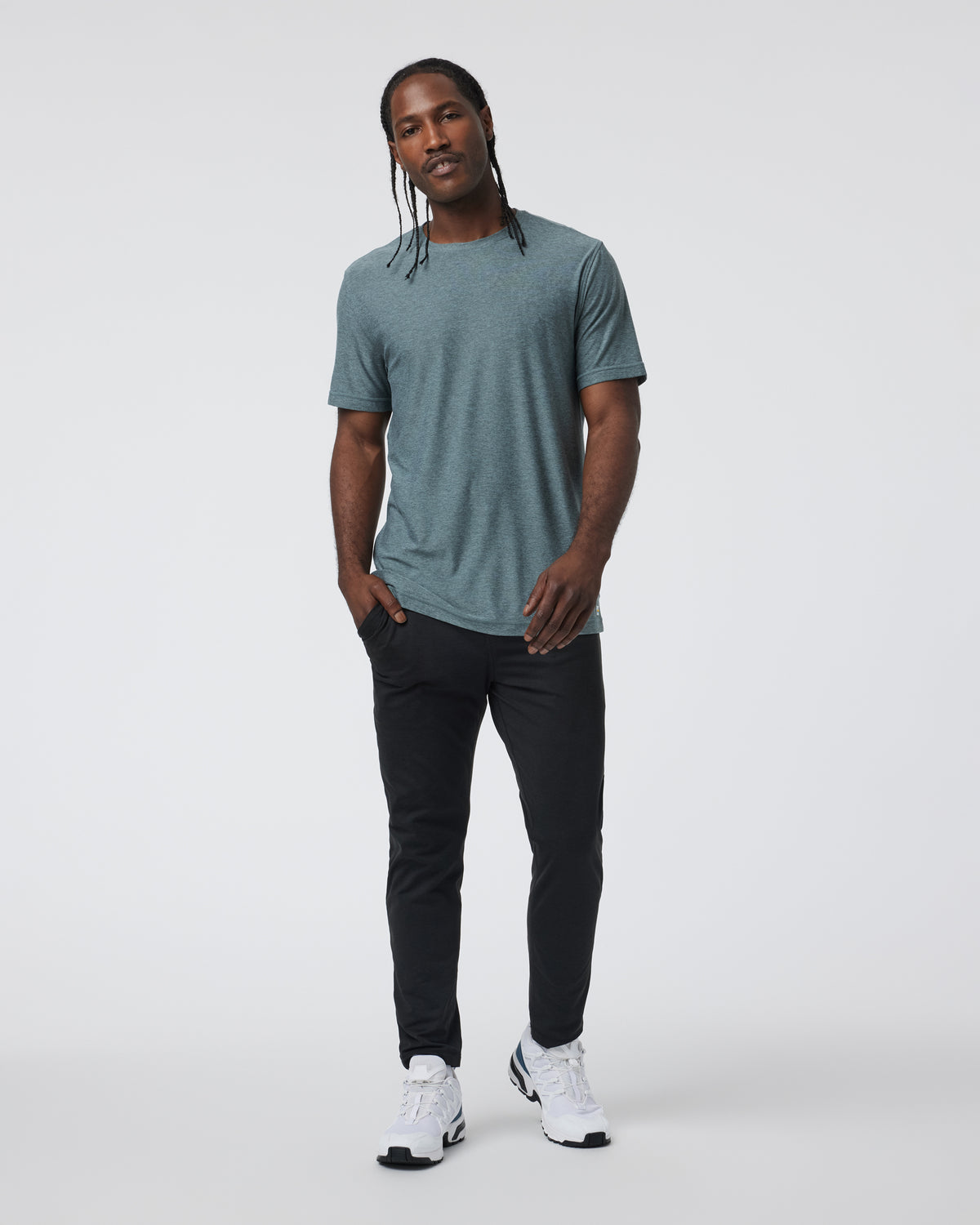 Coronado Pant Black Heather DreamKnit? Warm Pants - Image 3