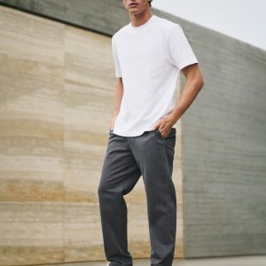 Fletcher Chino Pant Classic 32" Men's Dark Pewter Chino Pants