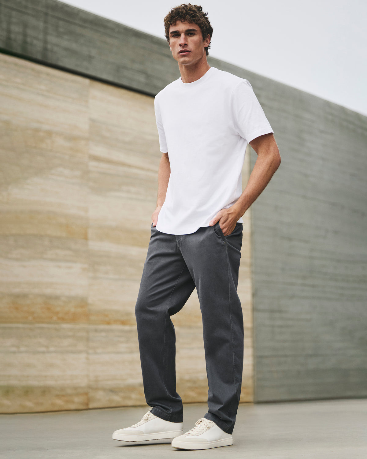 Fletcher Chino Pant Classic 32" Men's Dark Pewter Chino Pants