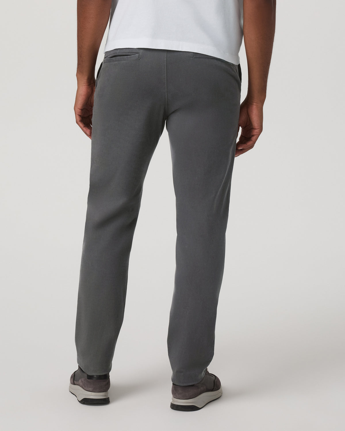 Fletcher Chino Pant Classic 32" Men's Dark Pewter Chino Pants - Image 3