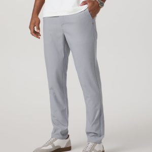 Cascade Tech Chino Athletic Slim Fit 30" Heather Grey