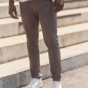 Meta Pant Athletic Slim Fit 30" Men's Warm Grey Pants