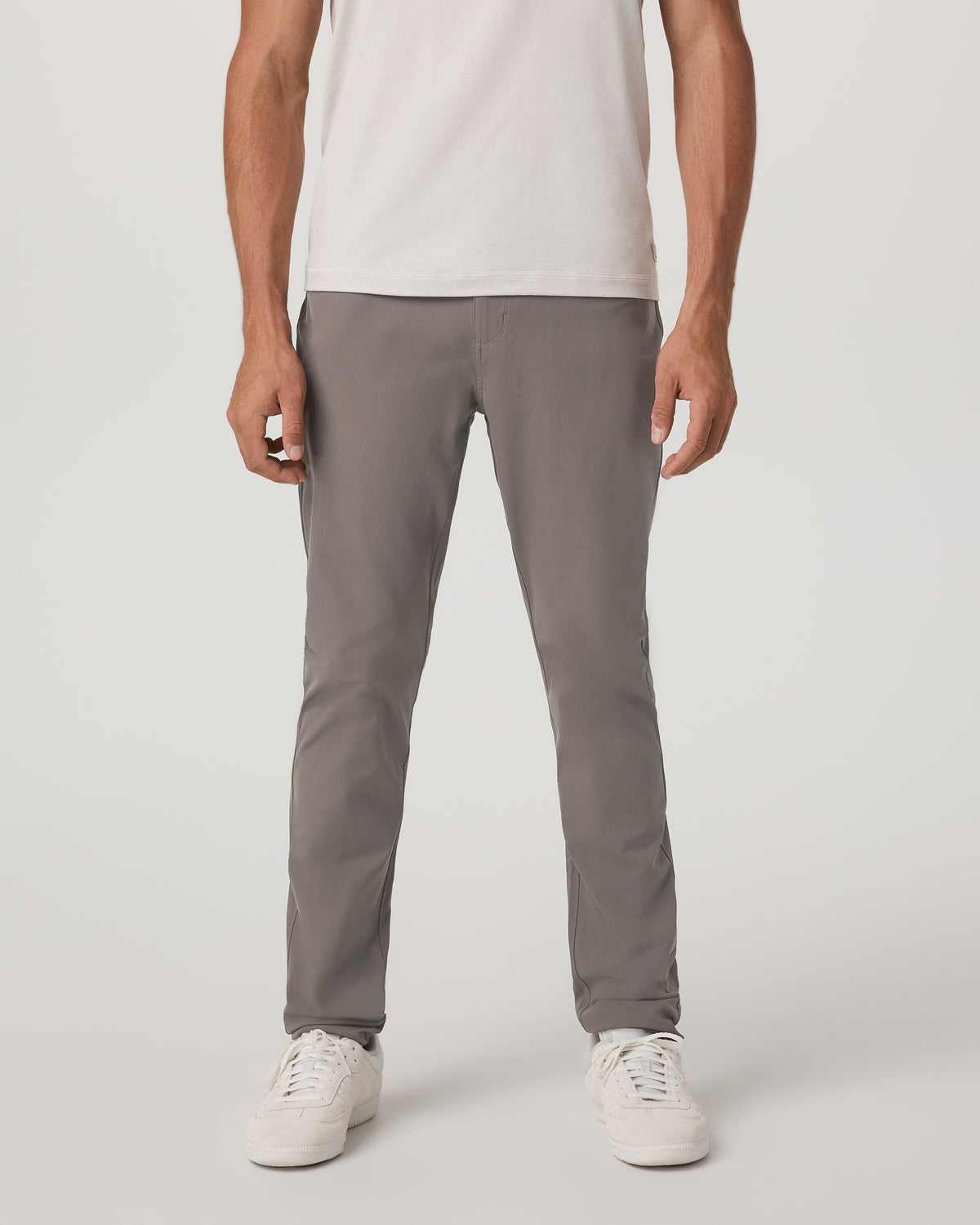 Meta Pant Athletic Slim Fit 30" Men's Warm Grey Pants - Image 2