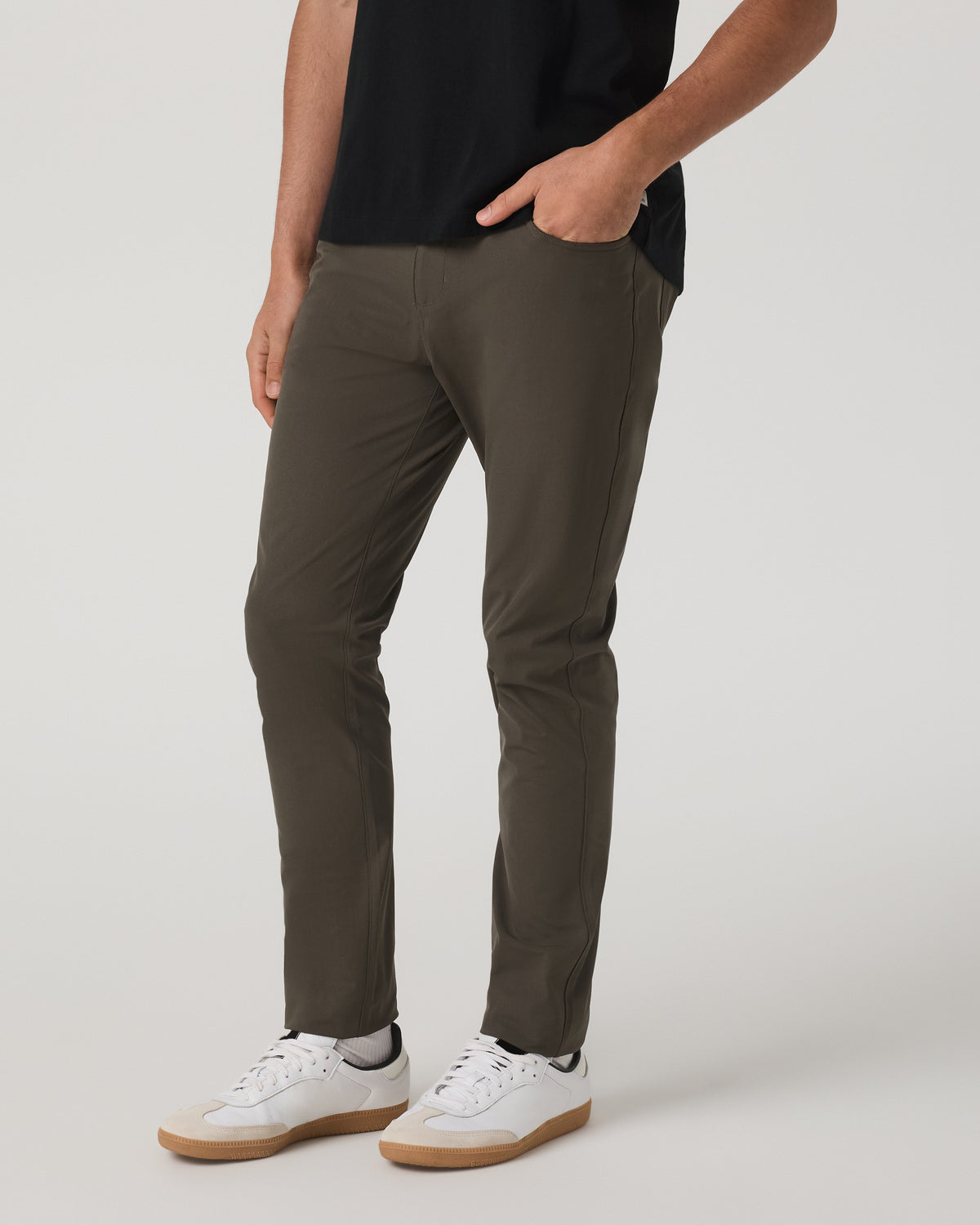 Meta Pant Men's Oregano Green 5 Pocket Pants - Image 5