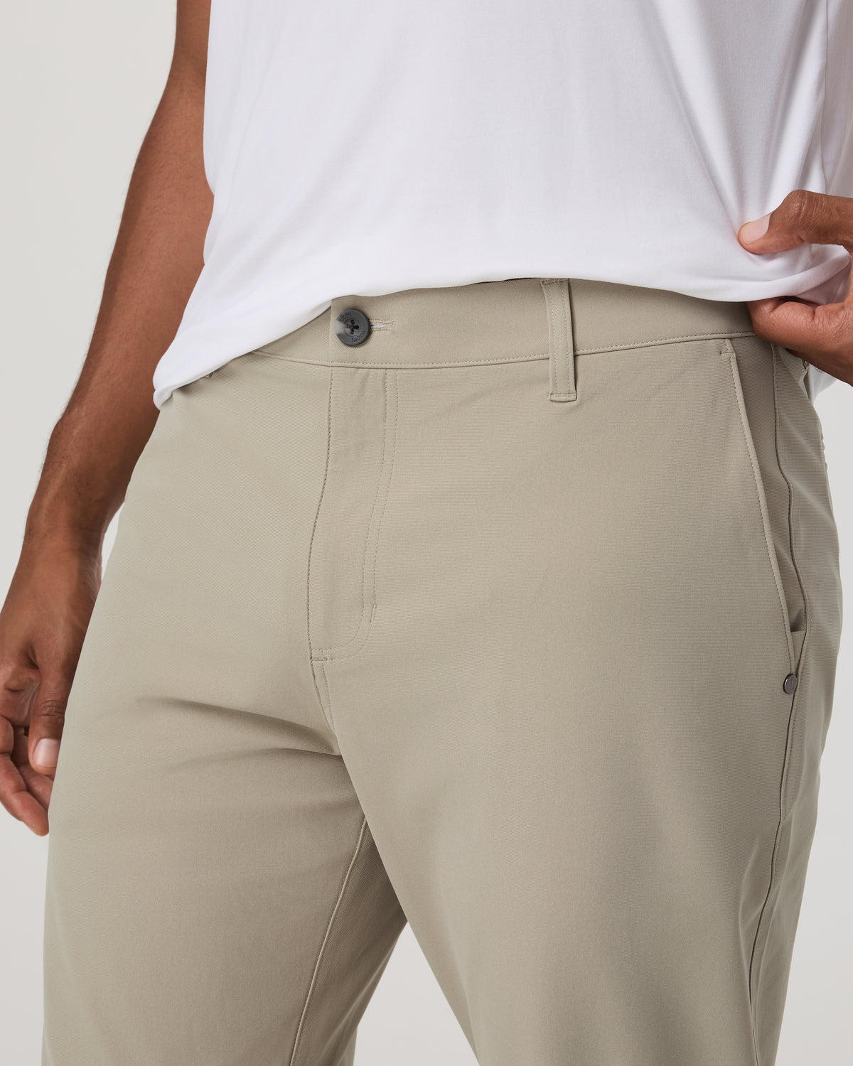 Meta Trouser Classic Fit 32" Men's Truffle Tailored Pants - Image 2