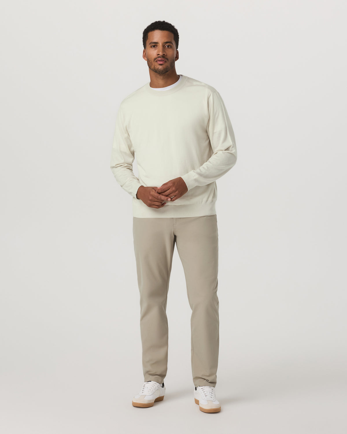 Meta Trouser Classic Fit 32" Men's Truffle Tailored Pants - Image 4