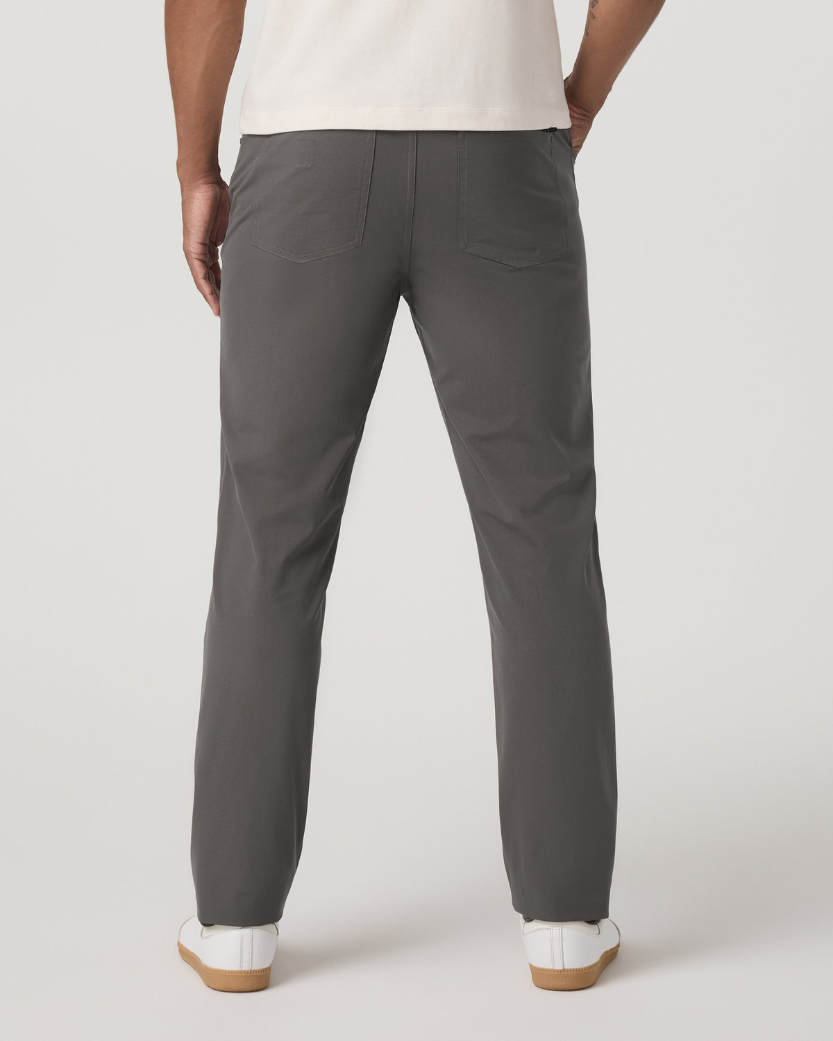 Meta Pant Classic Fit 32" Men's Warm Grey 5-Pocket Pants - Image 3
