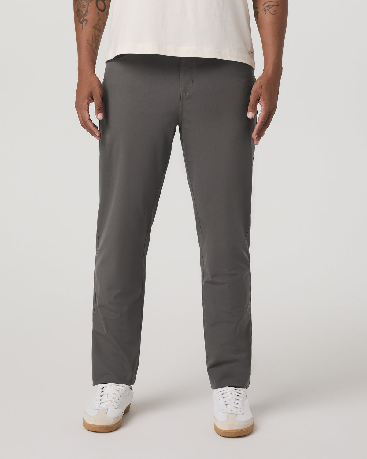 Meta Pant Classic Fit 32" Men's Warm Grey 5-Pocket Pants - Image 5
