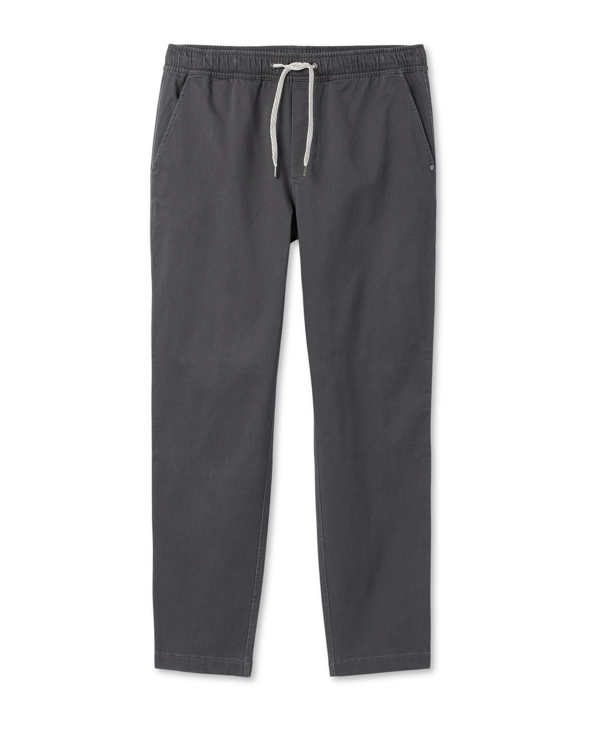 Fletcher Elastic Waist Pant Athletic Slim Fit 30" Dark Pewter - Image 6
