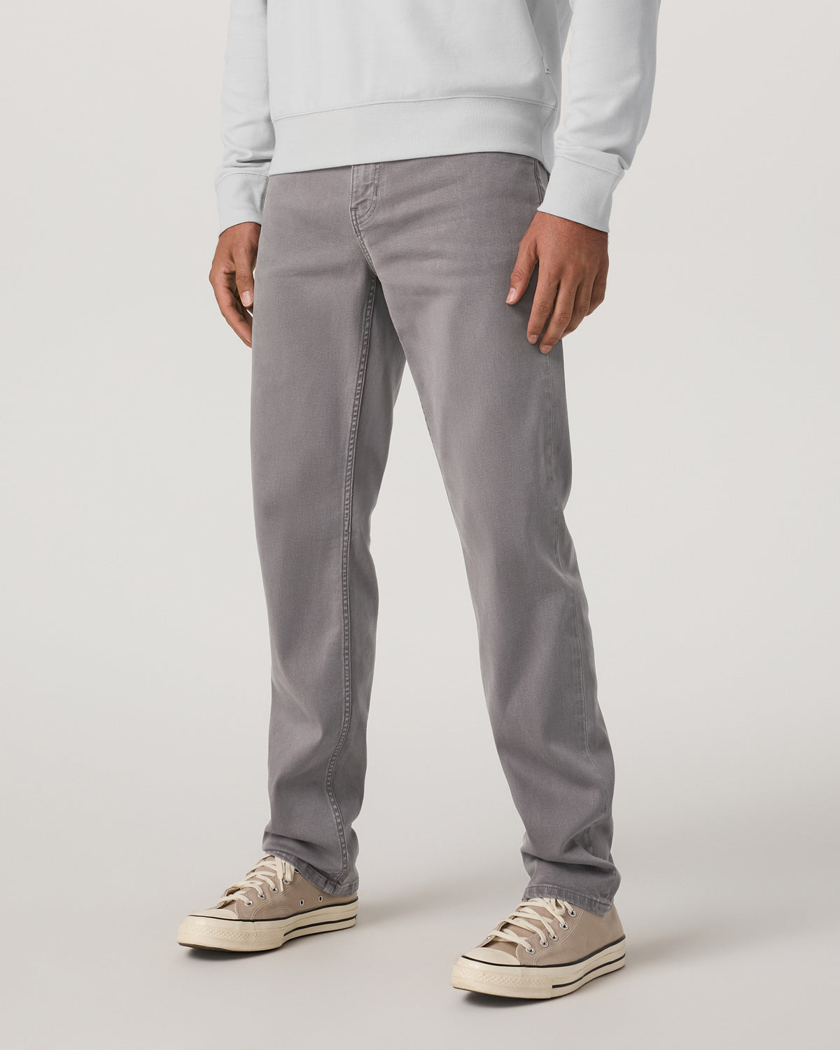 Benton Stretch Twill Pant Classic Fit 30" Cavern Grey Jeans