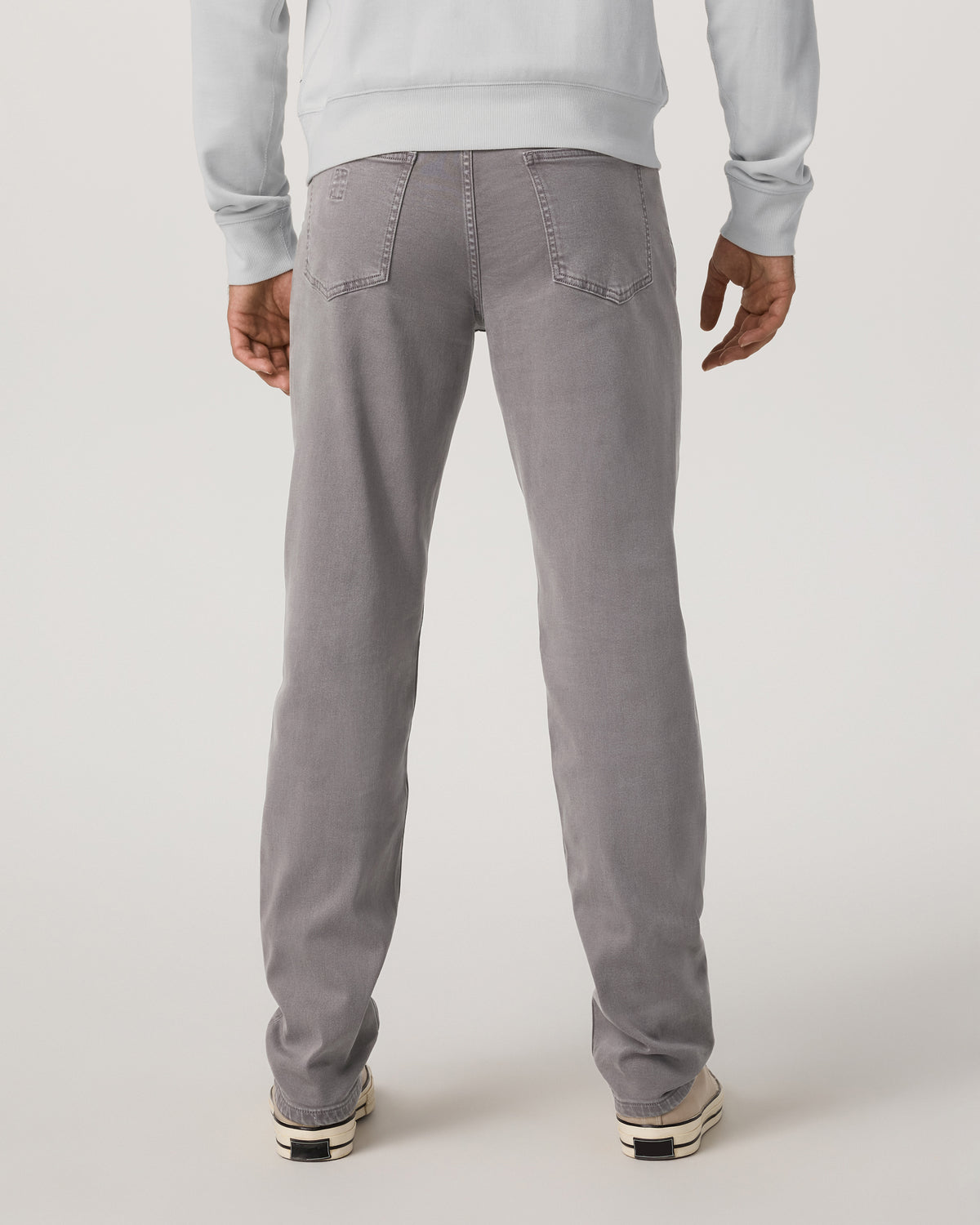 Benton Stretch Twill Pant Classic Fit 30" Cavern Grey Jeans - Image 5