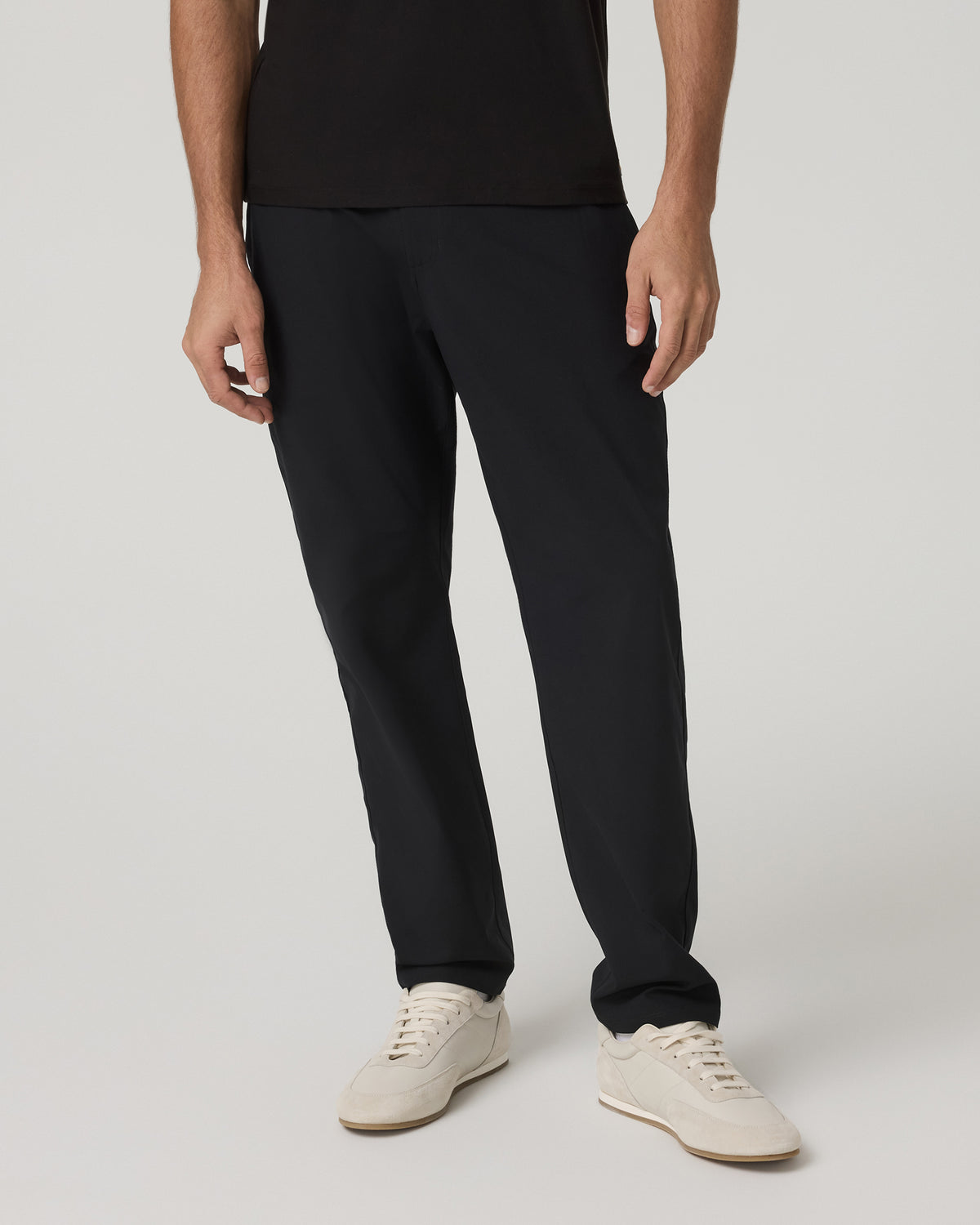 Meta Trouser Classic Fit 34" Men's Black Tailored Pants