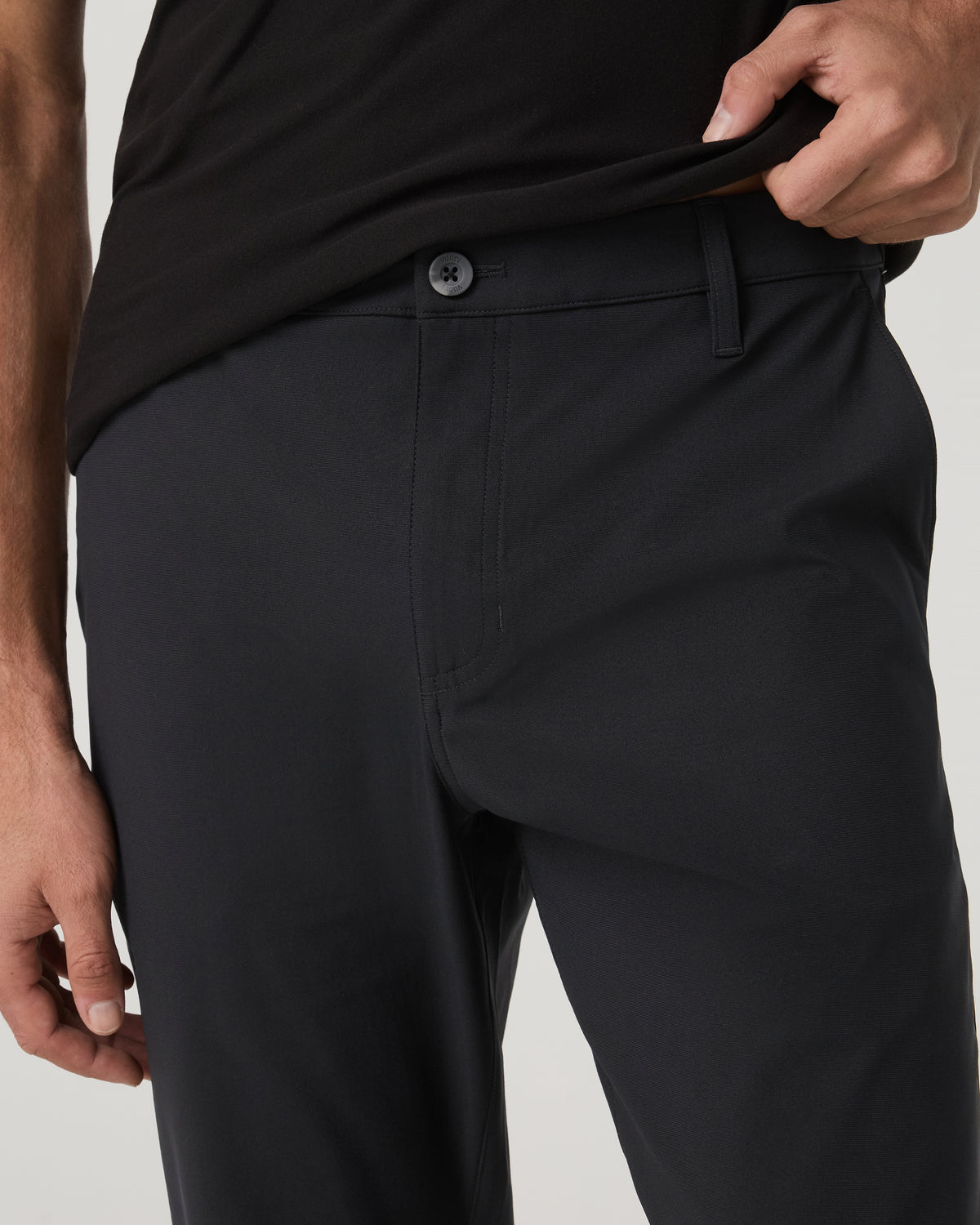 Meta Trouser Classic Fit 34" Men's Black Tailored Pants - Image 2