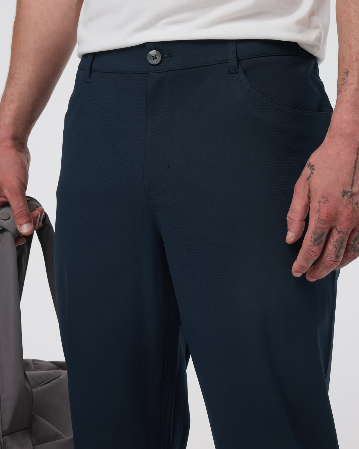 Meta Pant Relaxed Fit 32" Ink - Image 2