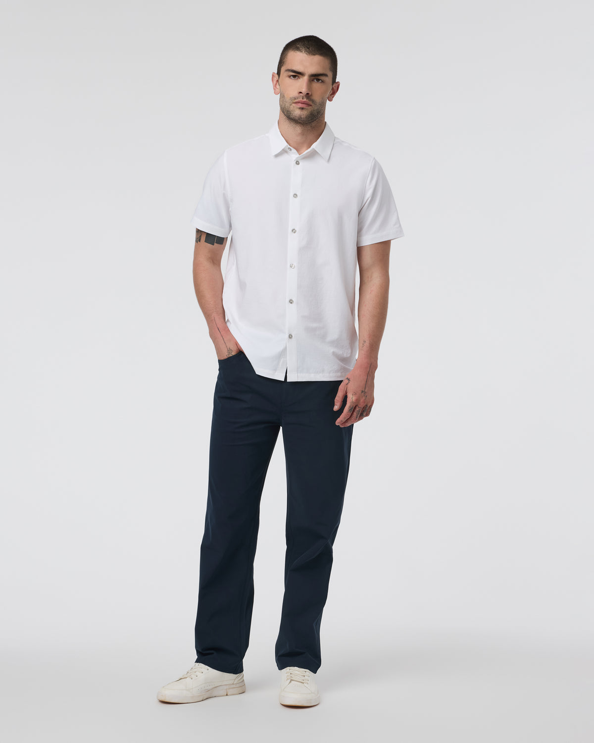 Meta Pant Relaxed Fit 32" Ink - Image 3