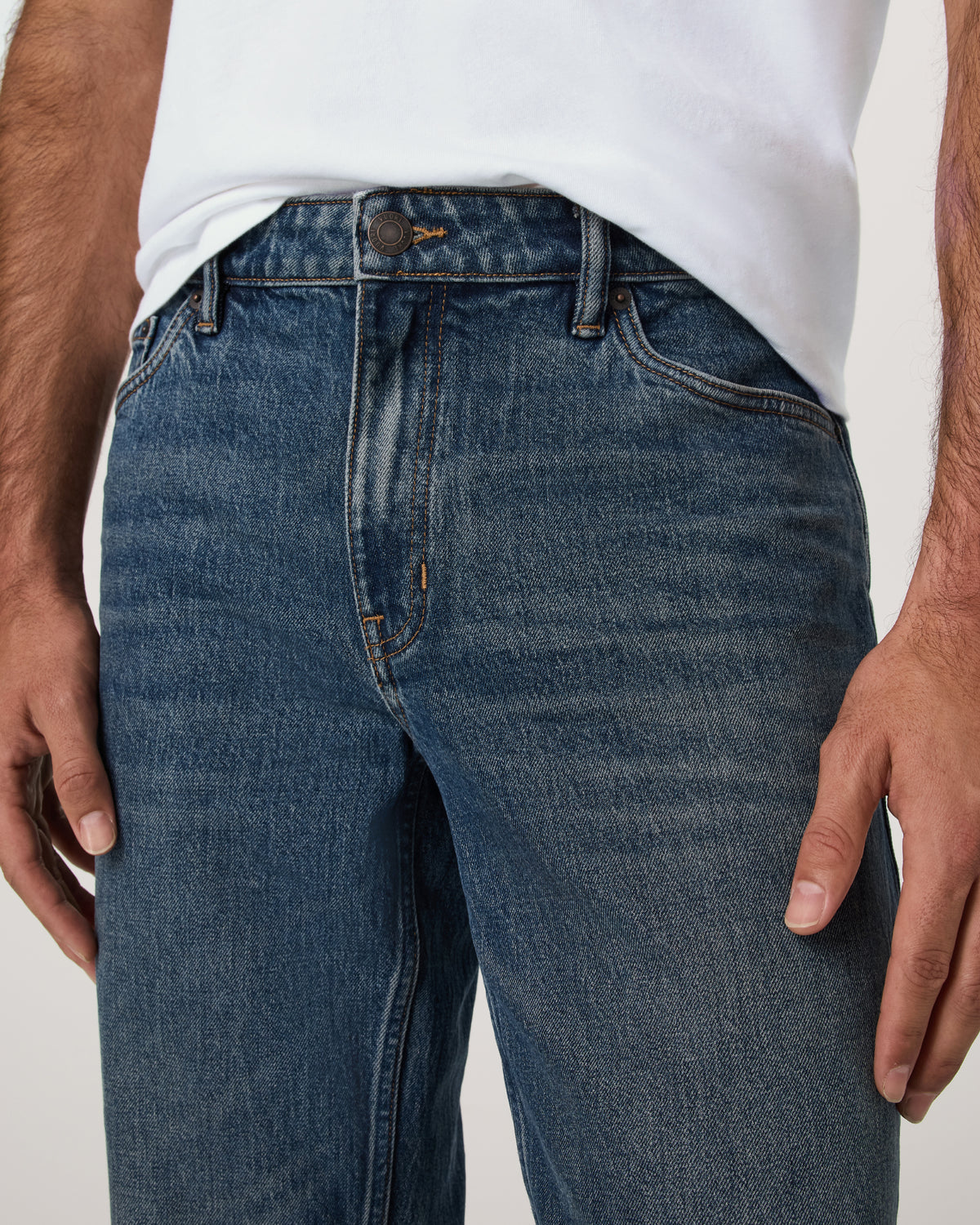 Vuori Vintage Jean Classic Fit 30" Medium Wash Denim - Image 4