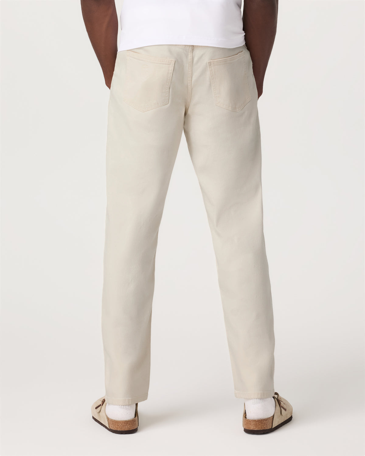 Benton Stretch Twill Pant Classic Fit 32" Natural Jeans - Image 3
