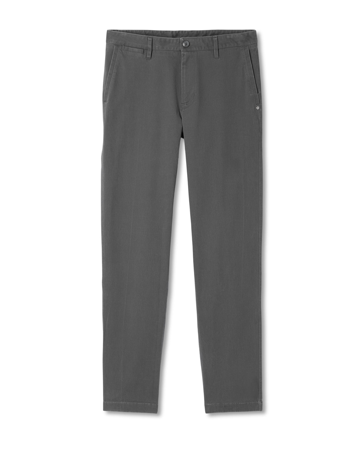 Fletcher Chino Pant Classic 30" Men's Dark Pewter Chino Pants - Image 6