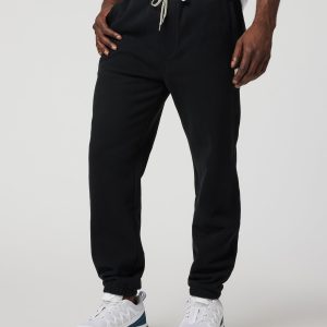 Seaside Sweatpant 28" Men's Relaxed Fit Black Sweatpant
