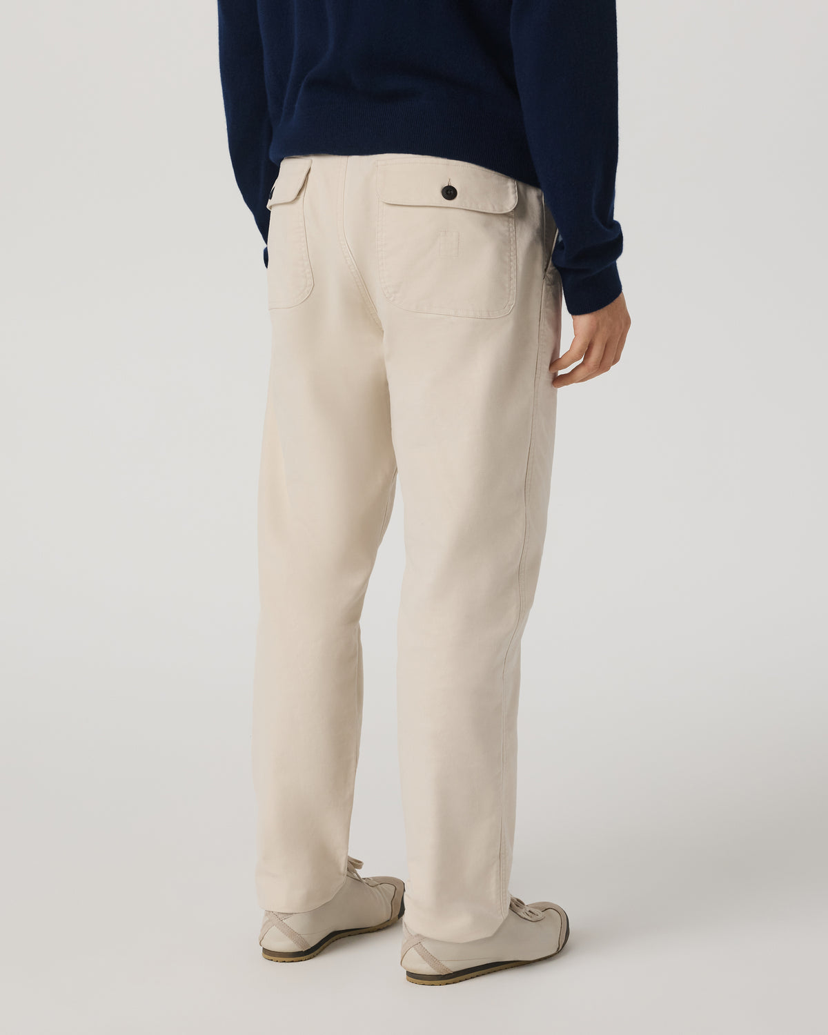Ridge Pant Classic Fit Men's Bone Casual Utility Pants - Image 3