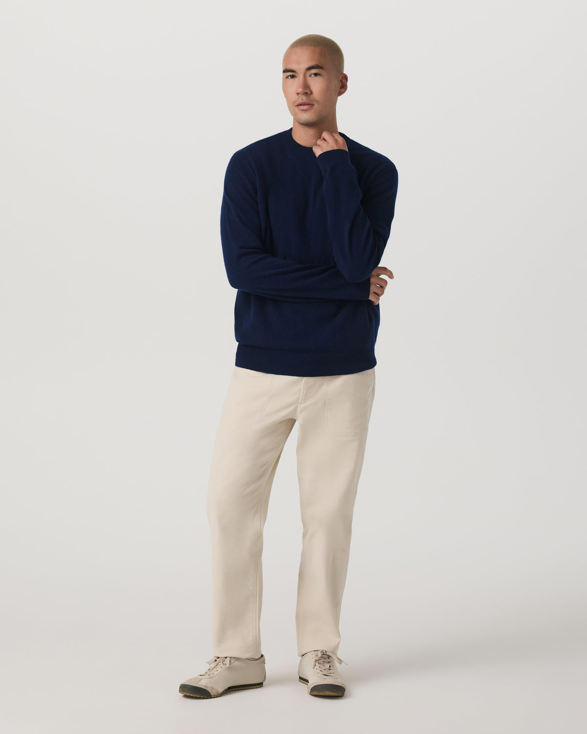 Ridge Pant Classic Fit Men's Bone Casual Utility Pants - Image 4