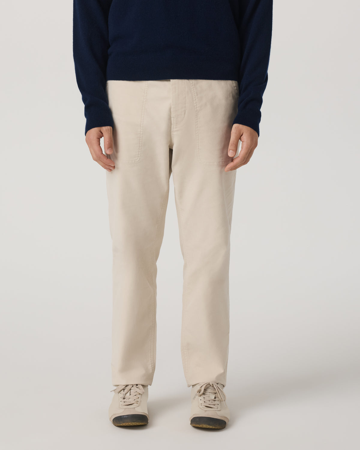Ridge Pant Classic Fit Men's Bone Casual Utility Pants - Image 5