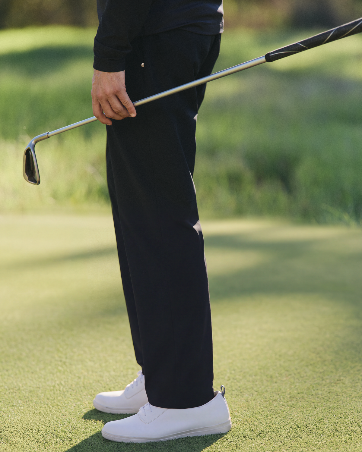Fleet Trouser Classic Fit 30" Men's Black Chino Pants