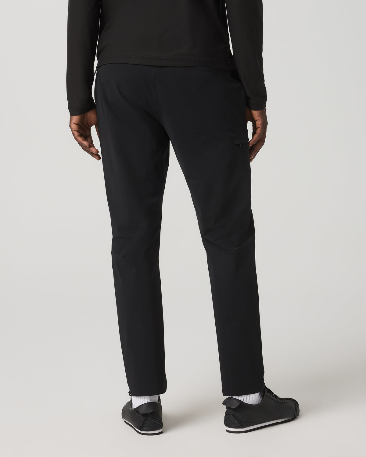 Fleet Trouser Classic Fit 30" Men's Black Chino Pants - Image 3