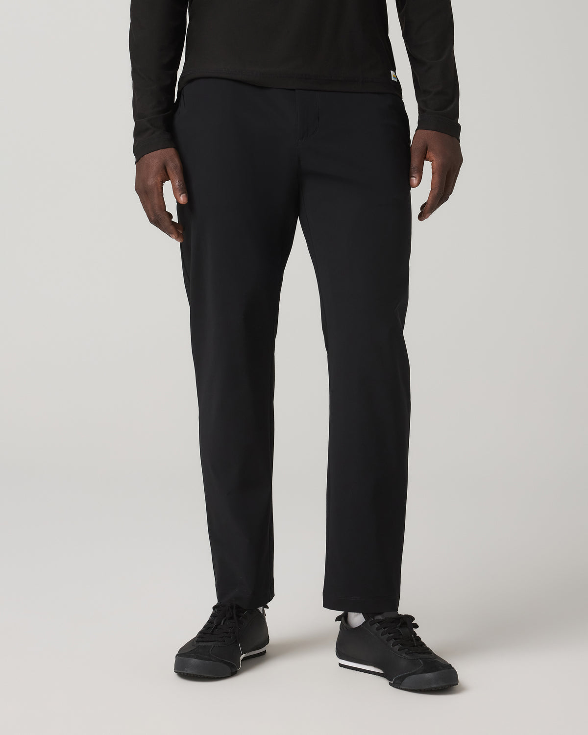 Fleet Trouser Classic Fit 30" Men's Black Chino Pants - Image 6
