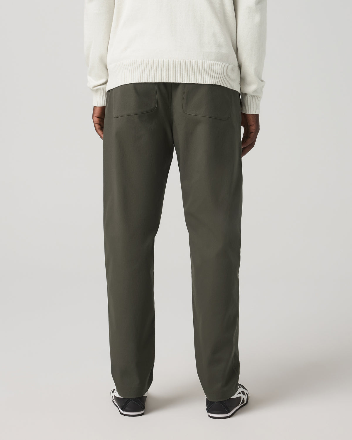 Cascade Elastic Waist Trouser Classic Fit 30" Dark Oregano - Image 3