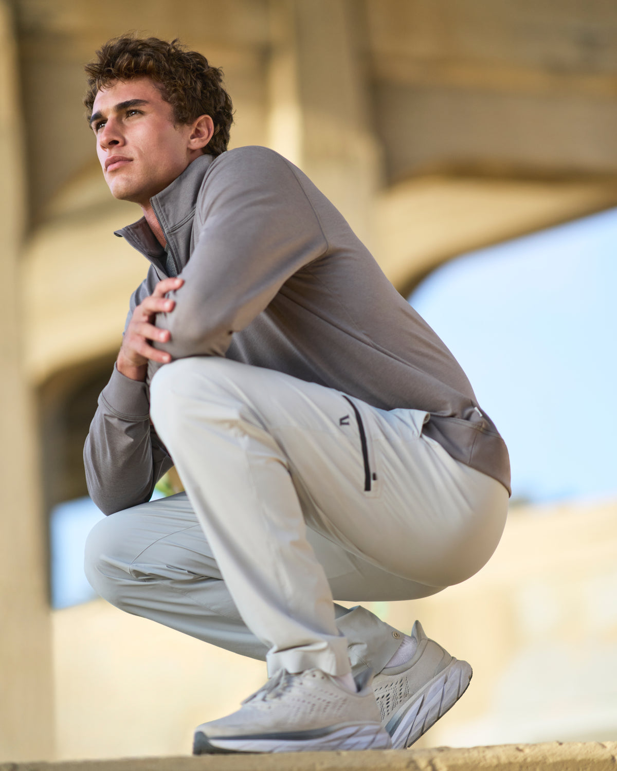 Grafton Pant Unlined Classic Fit 30" Sky Grey - Image 4