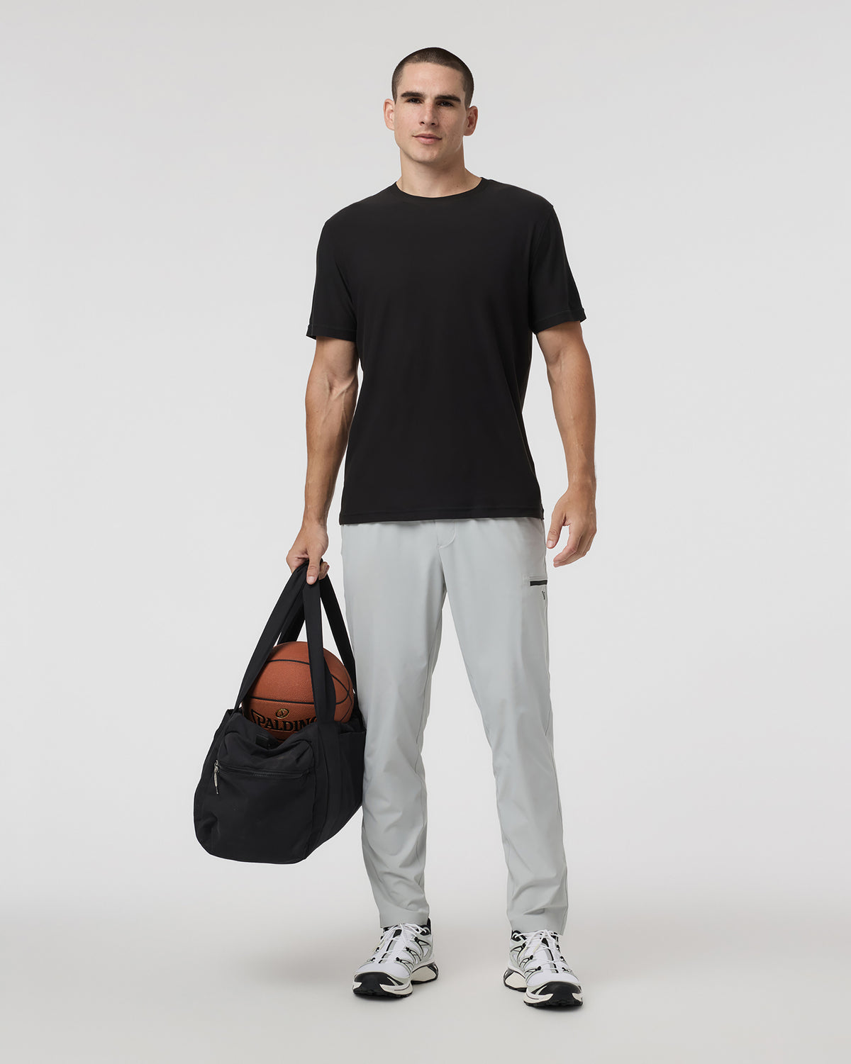 Grafton Pant Unlined Classic Fit 30" Sky Grey - Image 5