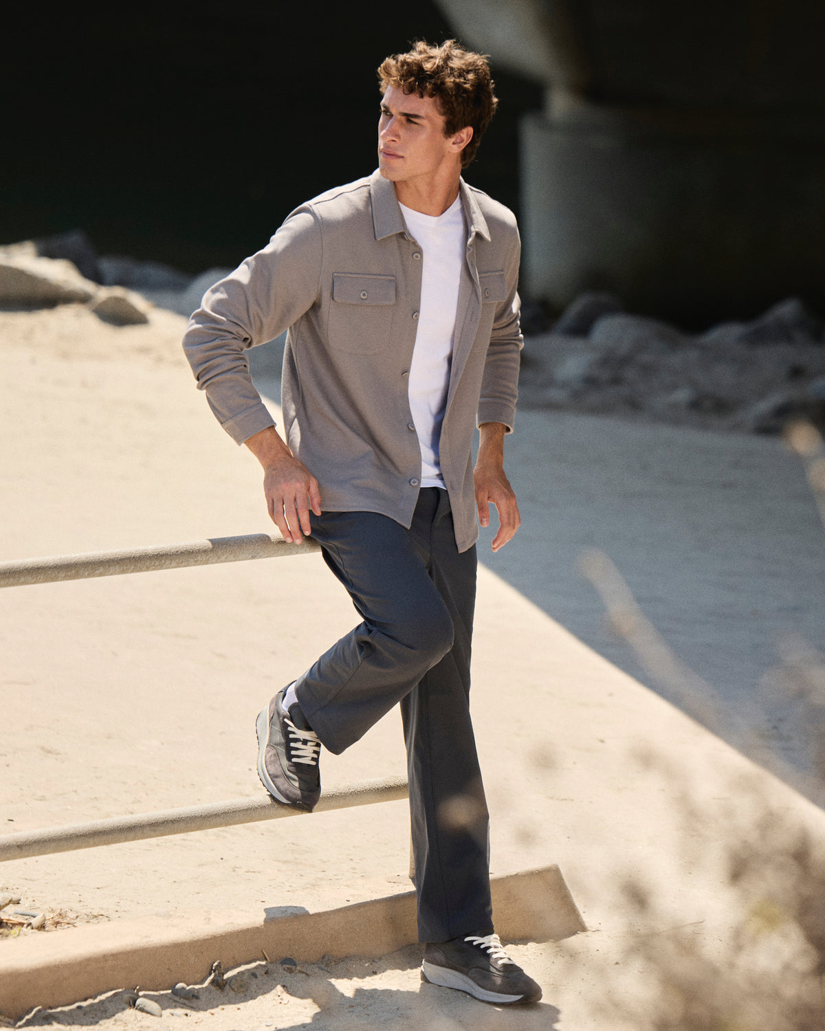 Meta Pant Relaxed Fit 32" Charcoal