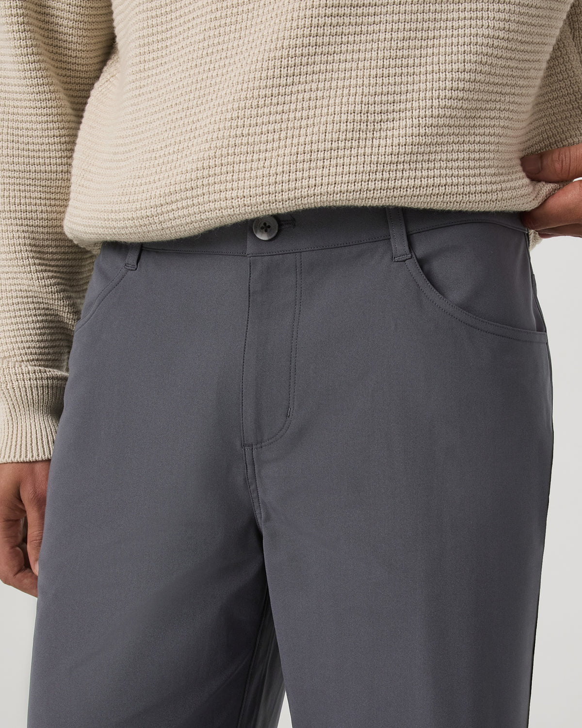 Meta Pant Relaxed Fit 32" Charcoal - Image 5