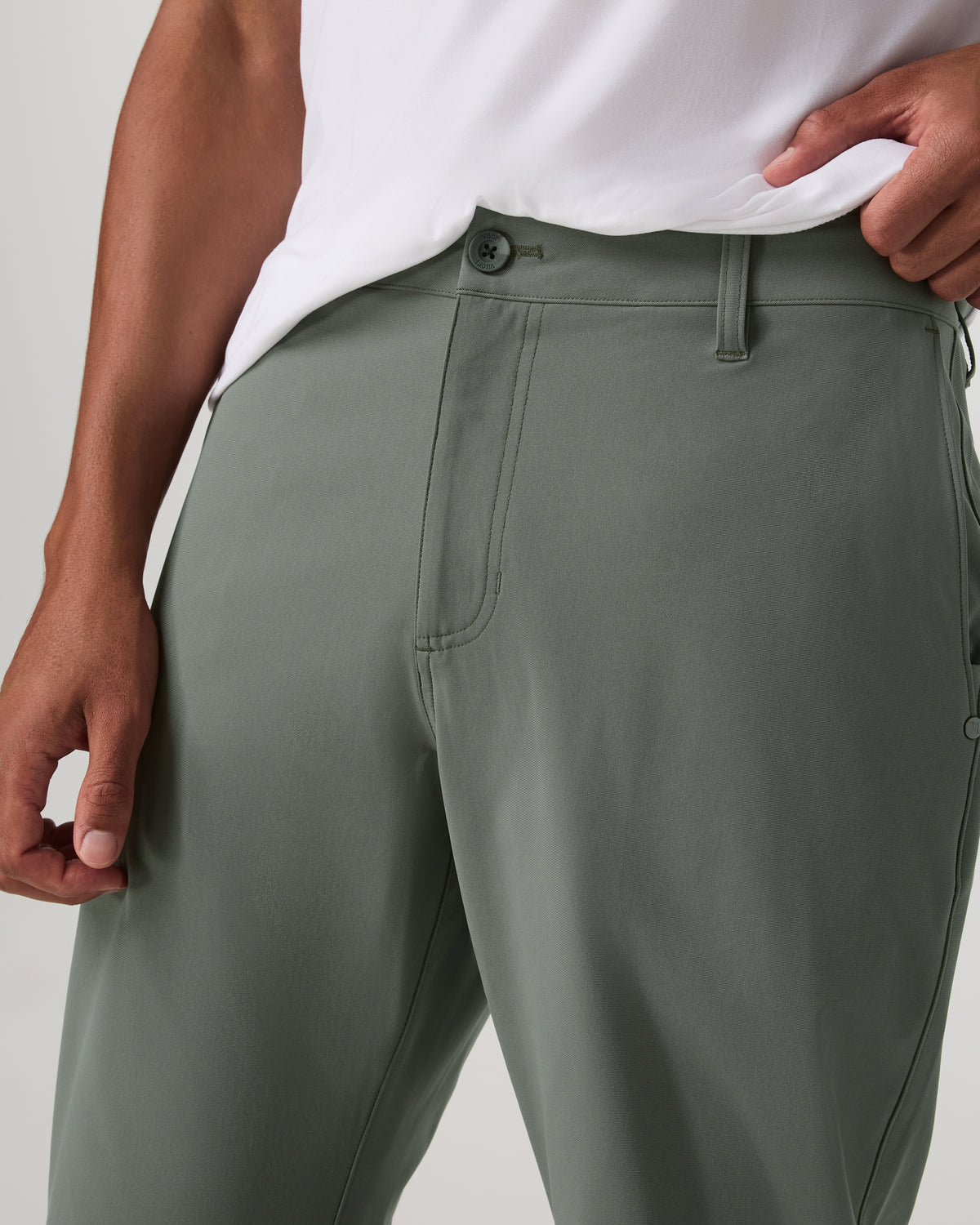 Meta Trouser Classic Fit 32" Men's Light Oregano Pants - Image 2