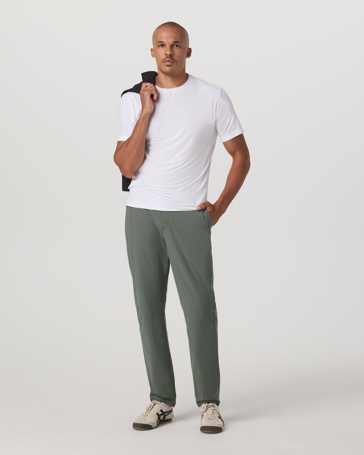 Meta Trouser Classic Fit 32" Men's Light Oregano Pants - Image 4