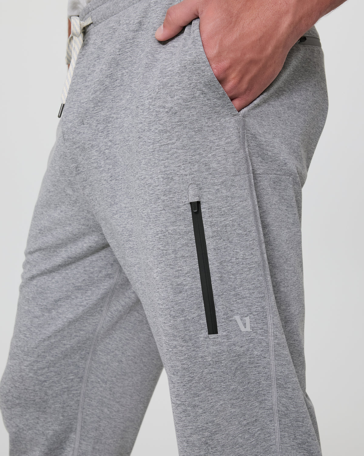 Sunday Performance Jogger Grey Heather - Image 3
