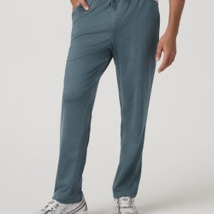Men's Sunday Performance Track Pant 30" Blue Sea Heather| Vuori