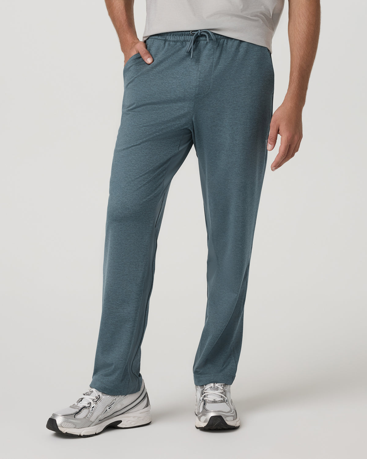 Men's Sunday Performance Track Pant 30" Blue Sea Heather| Vuori
