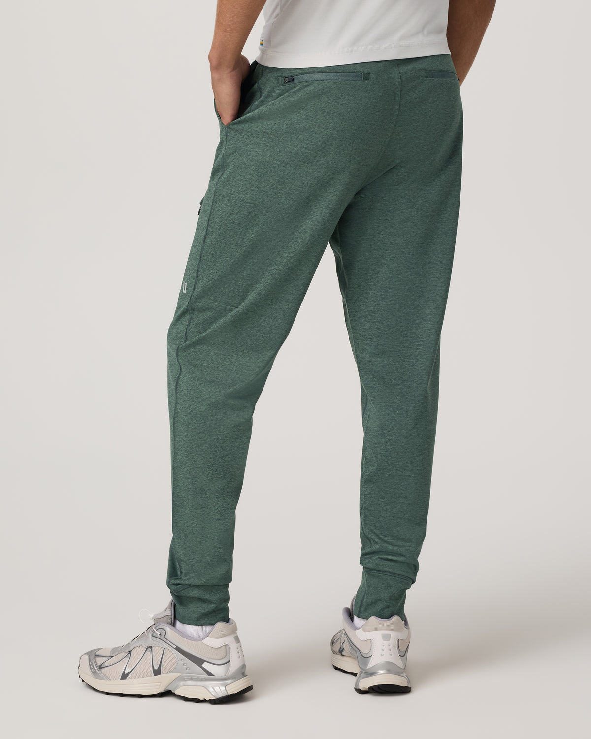 Men's Sunday Performance Jogger 28" Agate Green Heather - Image 3