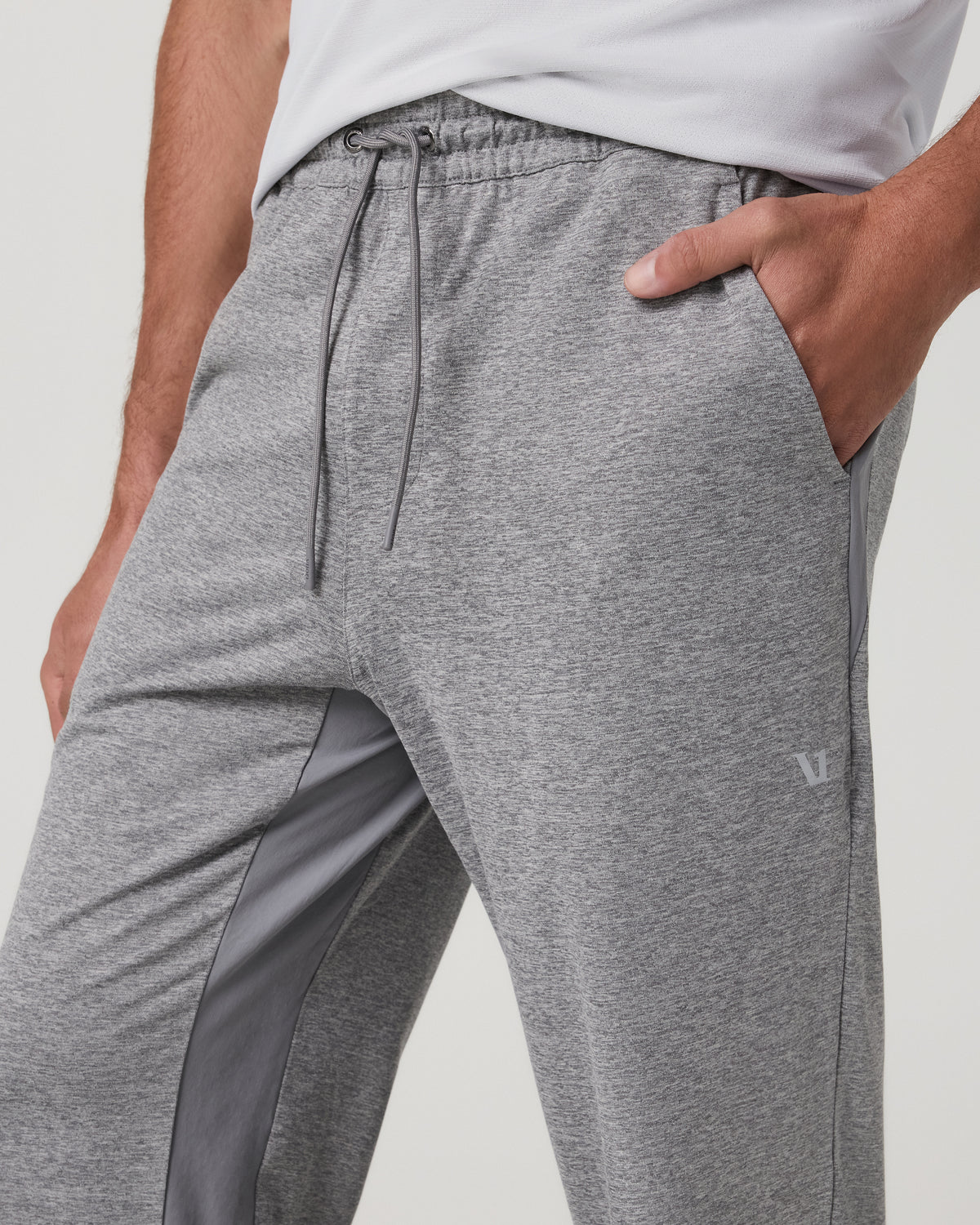 Men's Sunday Performance Track Pant 30" Grey Heather - Image 2