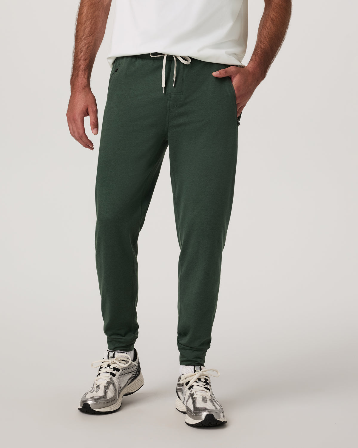 Ponto Performance Jogger Men's Spruce Heather Pant - Image 2