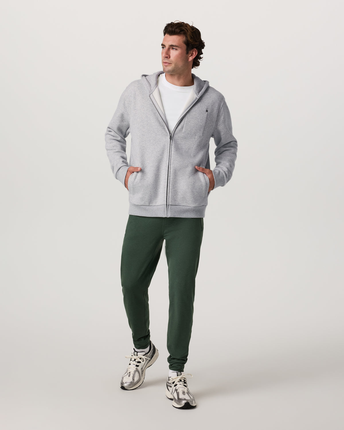 Ponto Performance Jogger Men's Spruce Heather Pant - Image 4