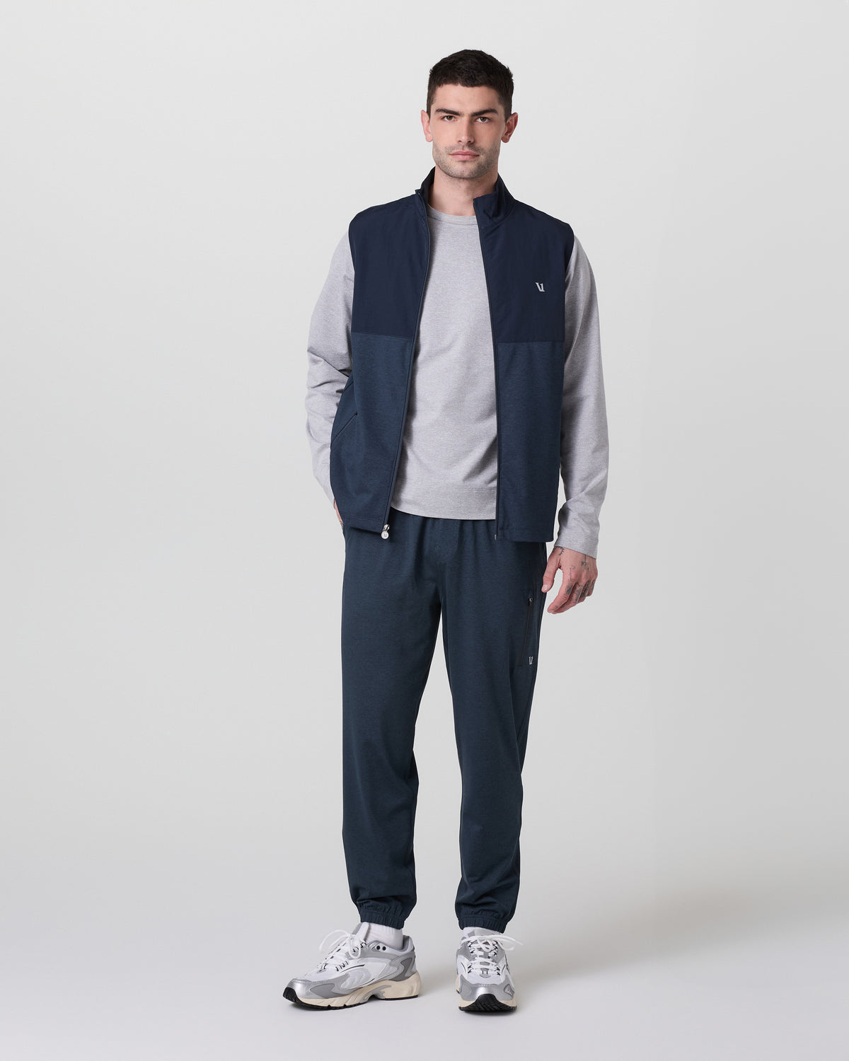 Sunday Performance Sweatpant Classic 28" Ink Heather - Image 5