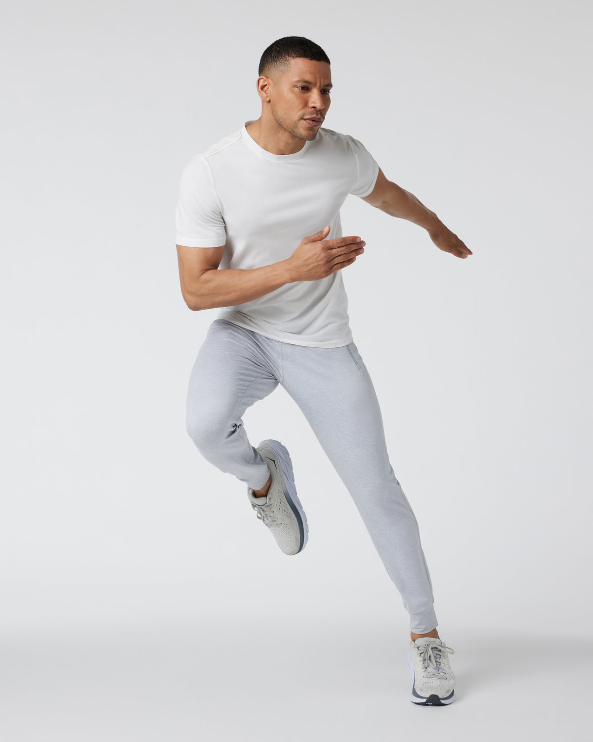 Ponto Performance Jogger Platinum Heather - Image 4