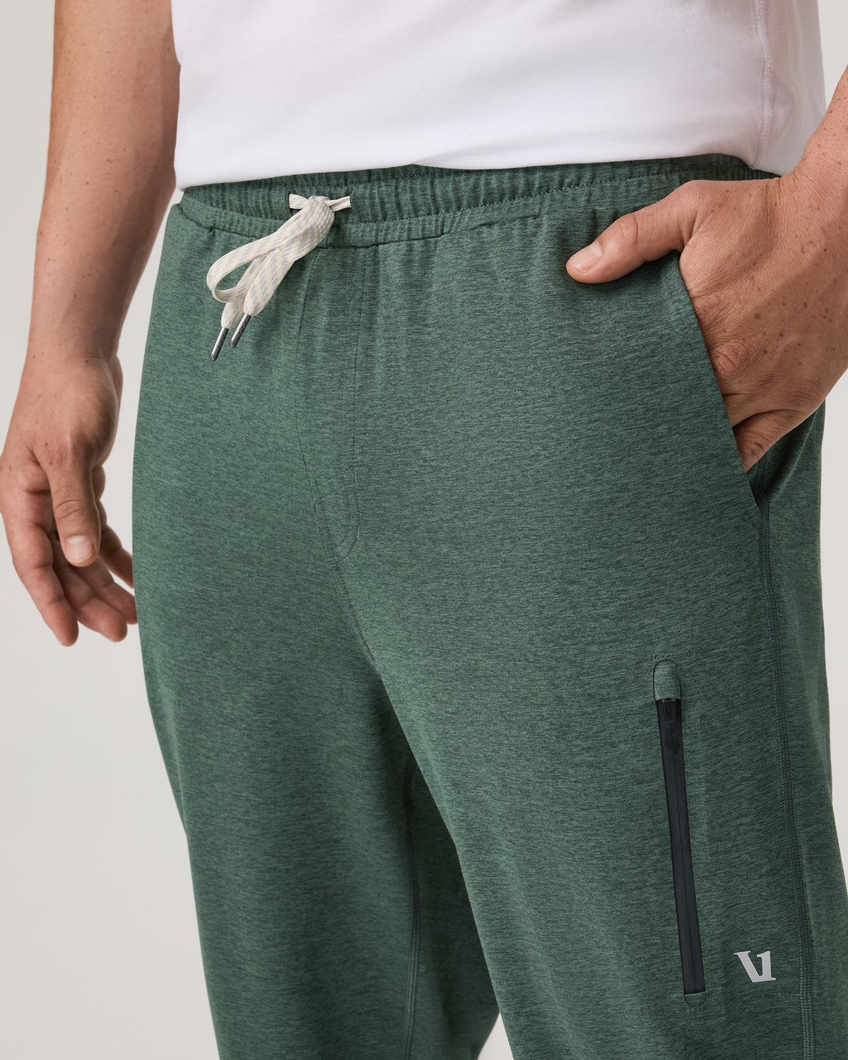 Sunday Performance Sweatpant 28" Men's Agate Green Pant - Image 5