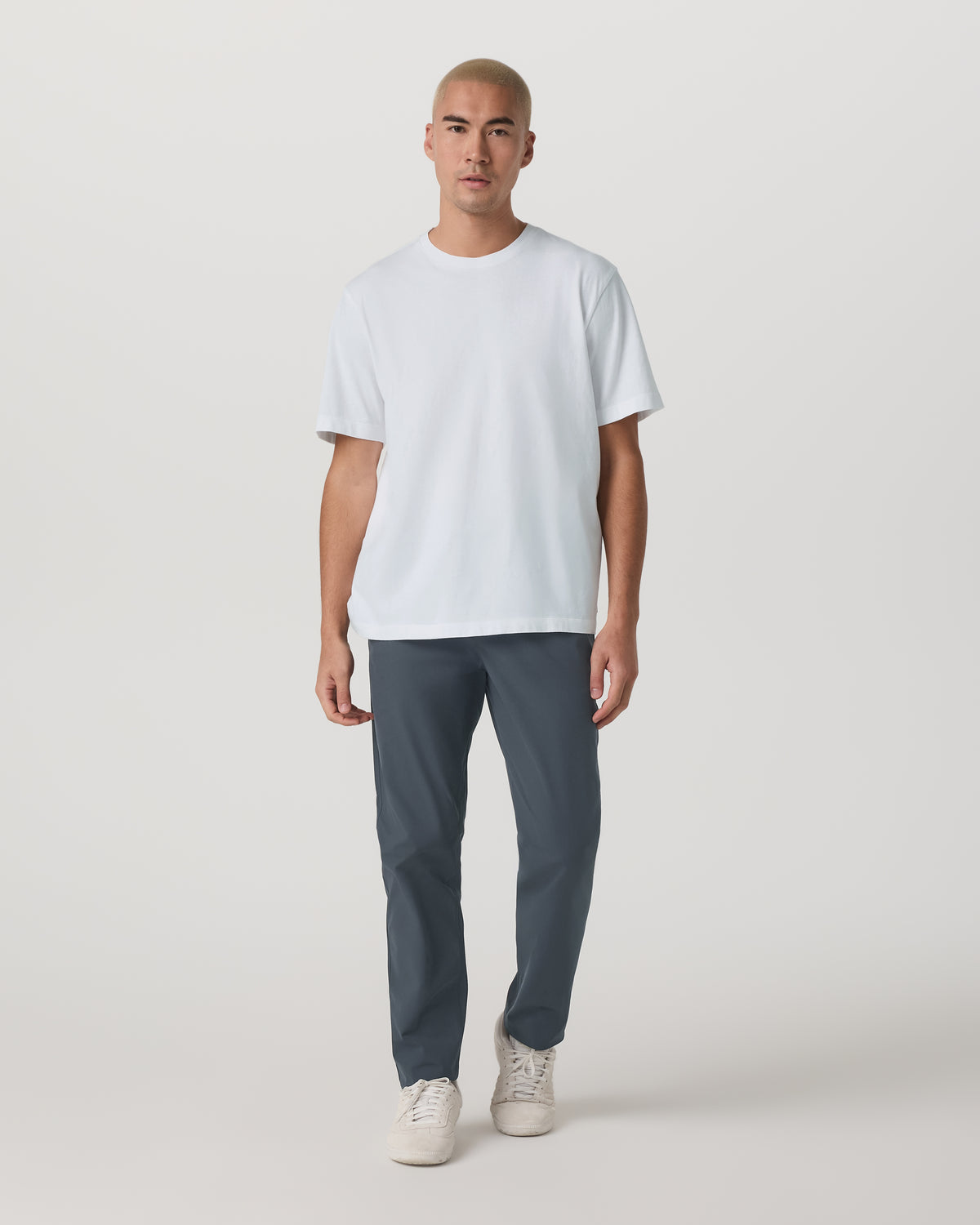 Meta Elastic Waist Pant Classic Fit Men's Charcoal Pants - Image 4