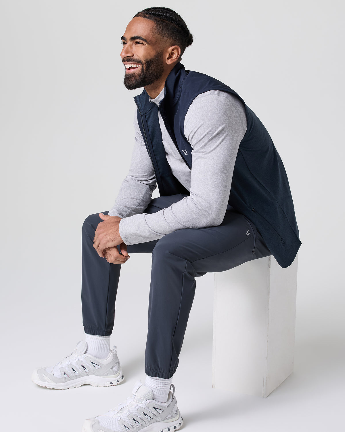 Fleet Sport Jogger Men's Navy Lightweight Joggers