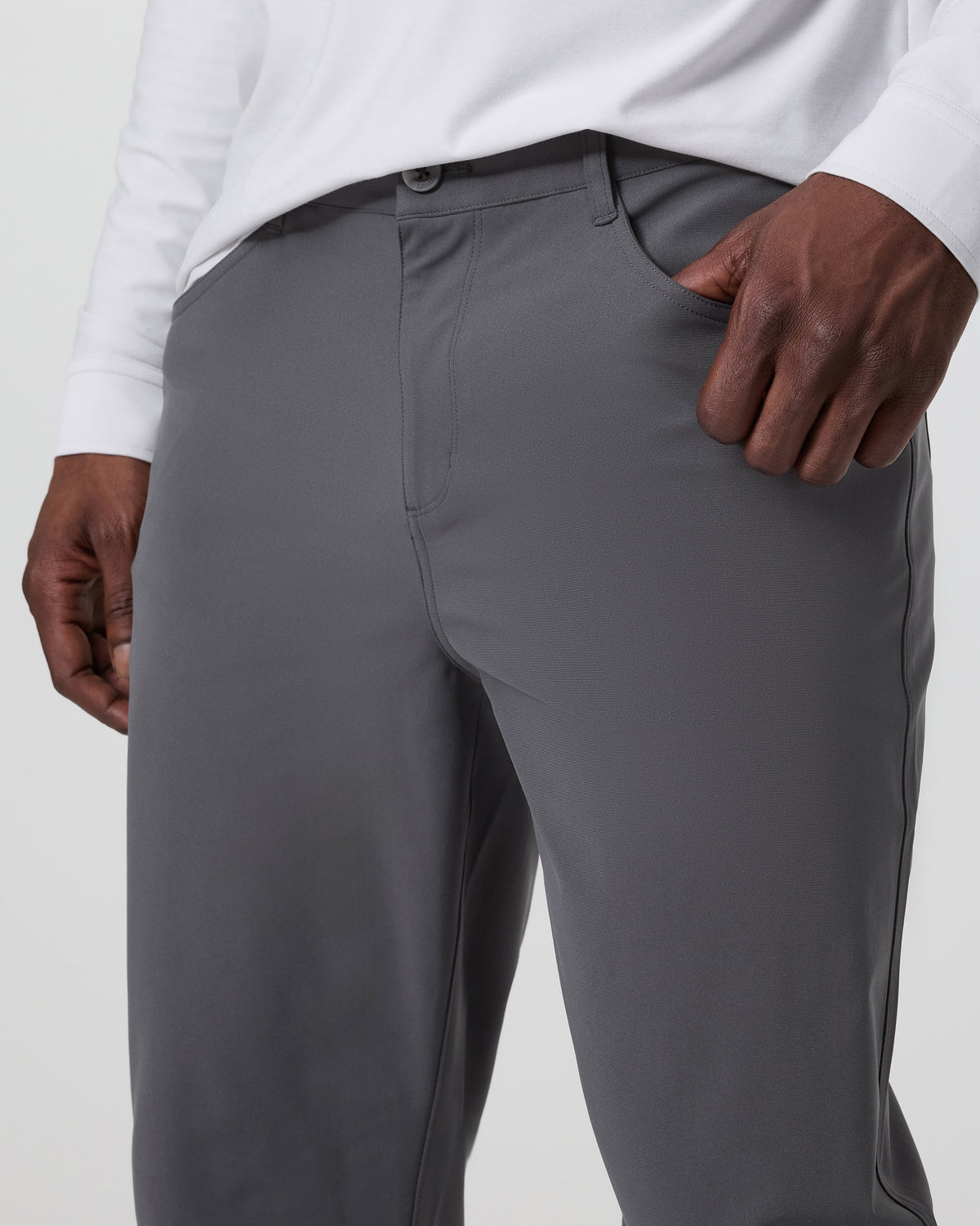 Meta Pant Classic Fit 34" Men's Charcoal 5-Pocket Pants - Image 2