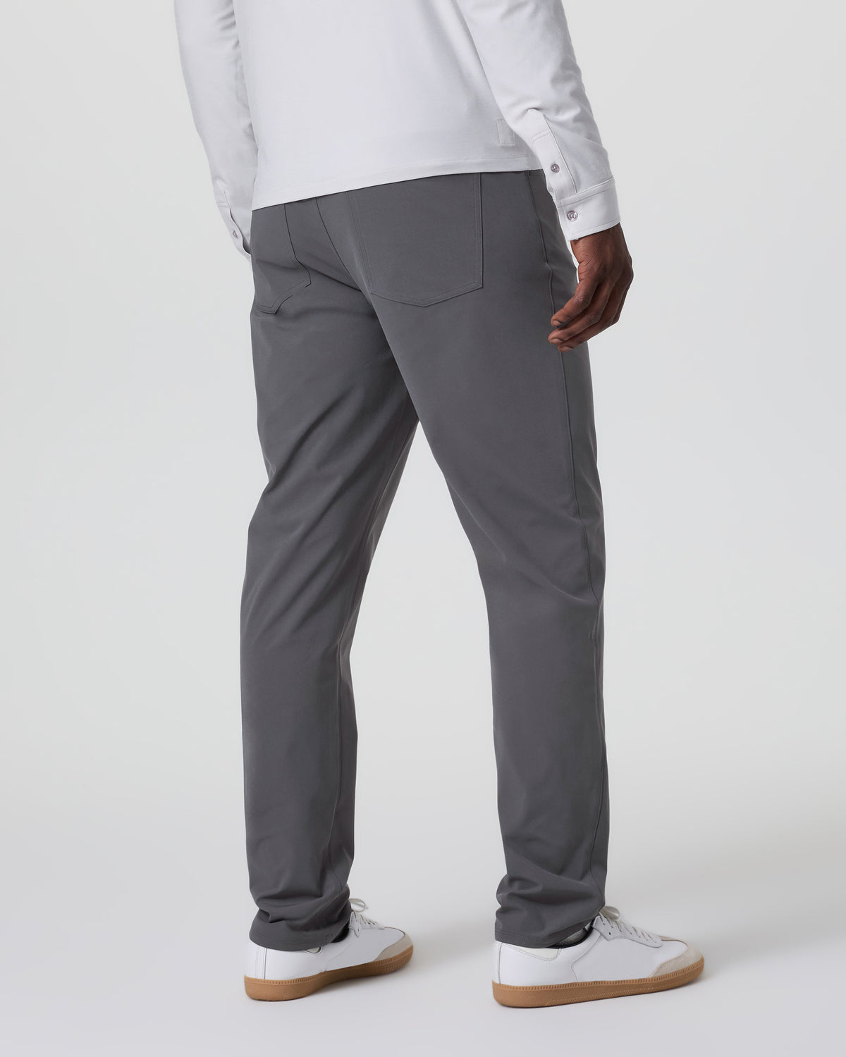 Meta Pant Classic Fit 34" Men's Charcoal 5-Pocket Pants - Image 3